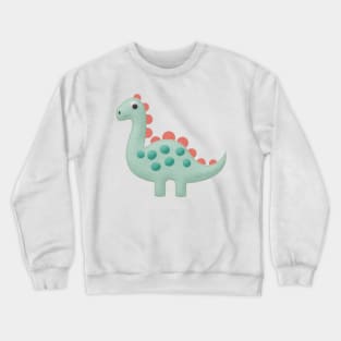 Felt Dinosaur Crewneck Sweatshirt